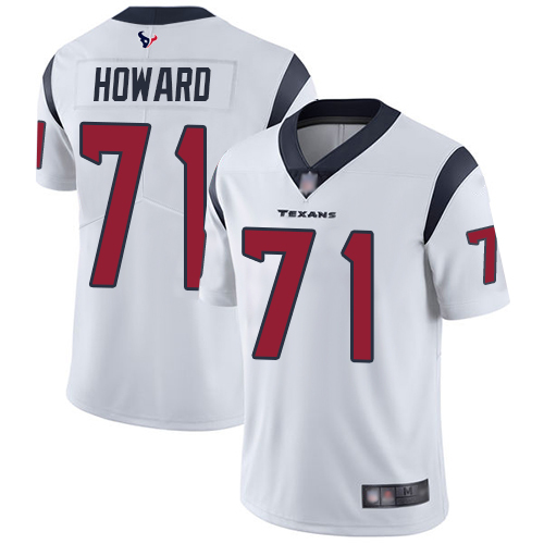 Houston Texans Limited White Men Tytus Howard Road Jersey NFL Football #71 Vapor Untouchable->houston texans->NFL Jersey